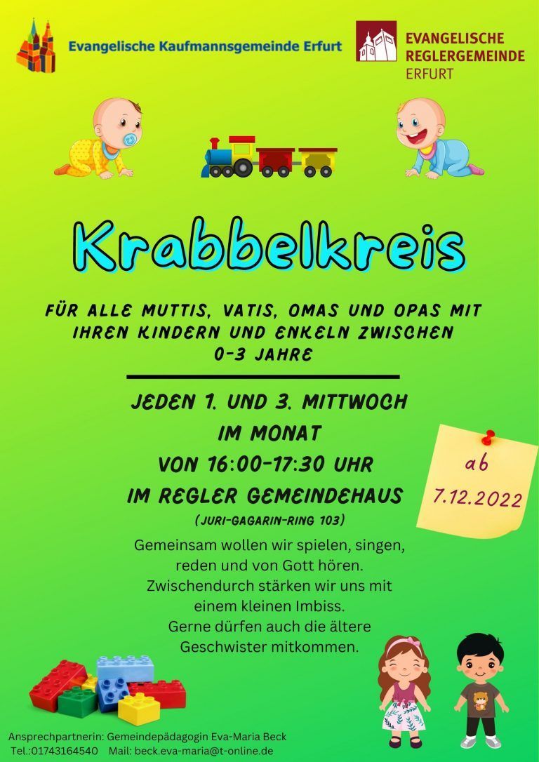 Read more about the article Krabbelkreis ab 7. 12. 2022
