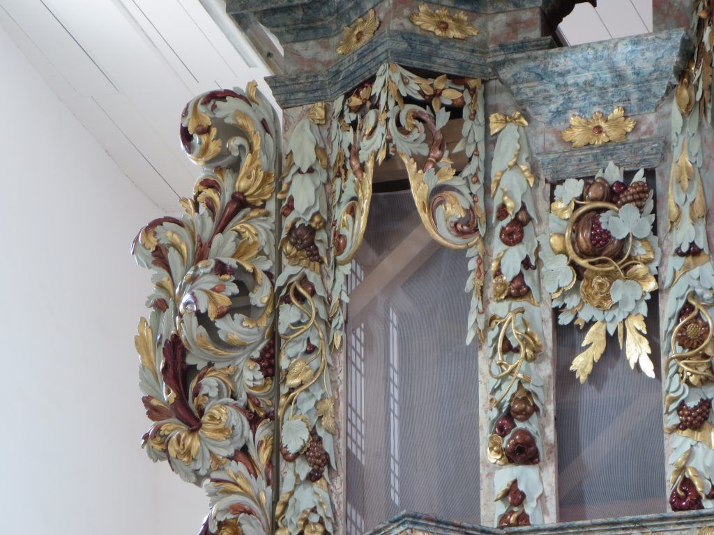Orgelprospekt restauriert