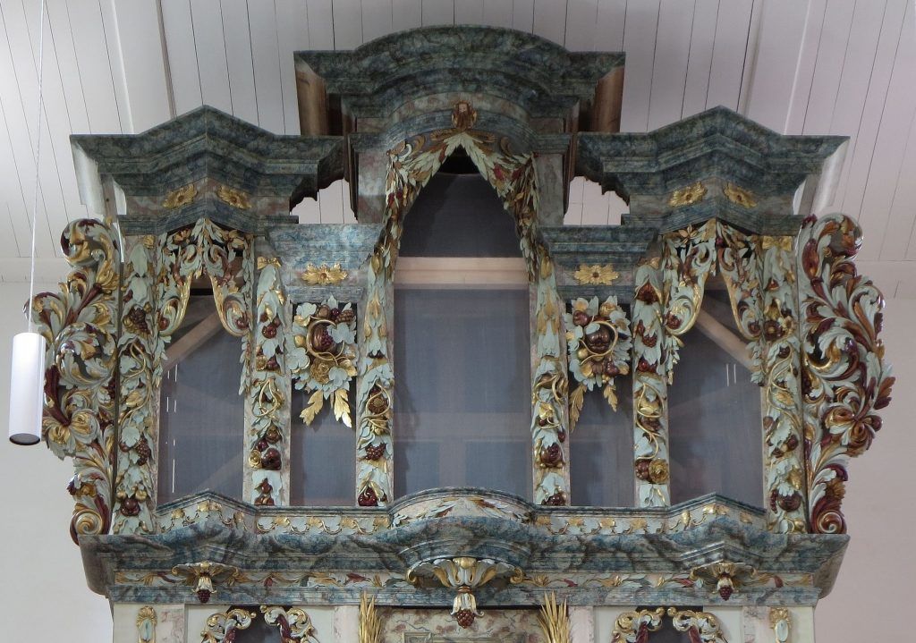 Orgelprospekt restauriert