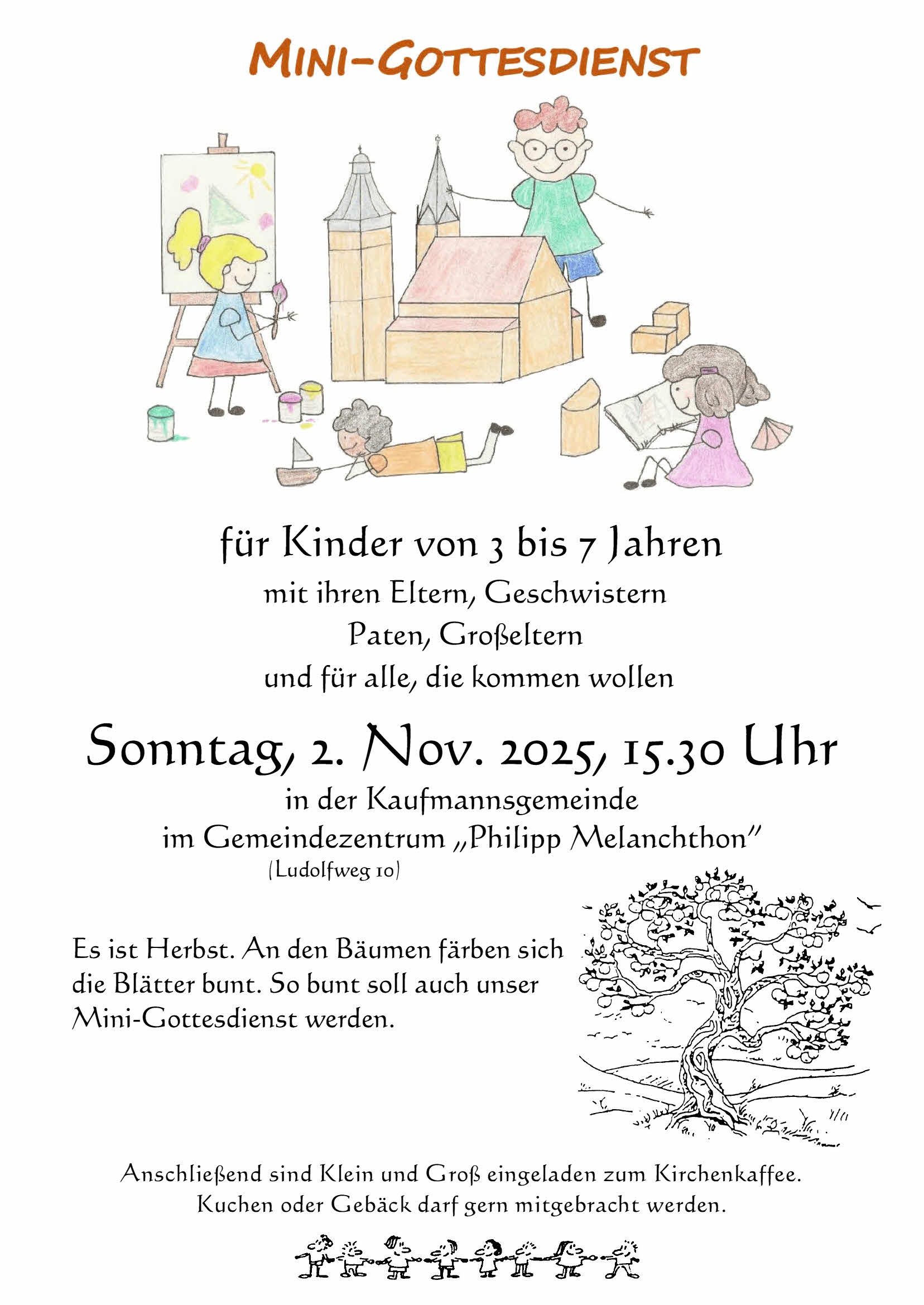 Du betrachtest gerade Mini-Gottesdienst – bunt wie der Herbst