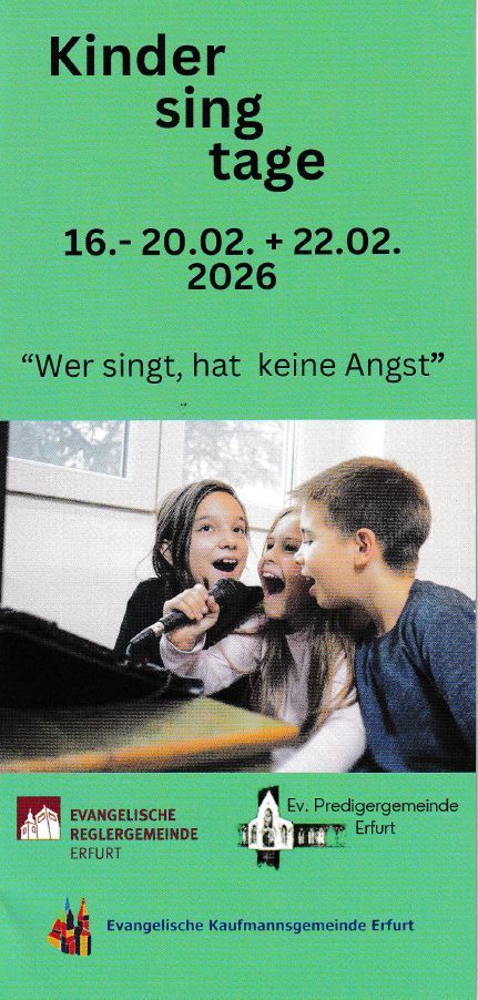 Du betrachtest gerade Kindersingtage 2026