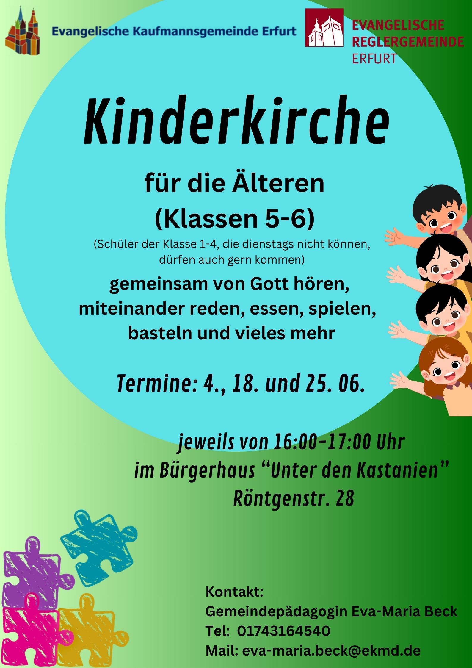 Du betrachtest gerade Kinderkirche für die Älteren (Klassen 5 und 6)